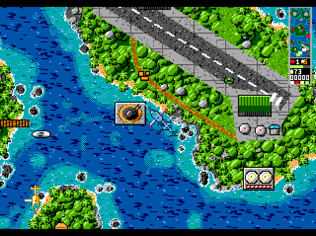 Rotor Strike on the CoCo 3: Over the airstrip
