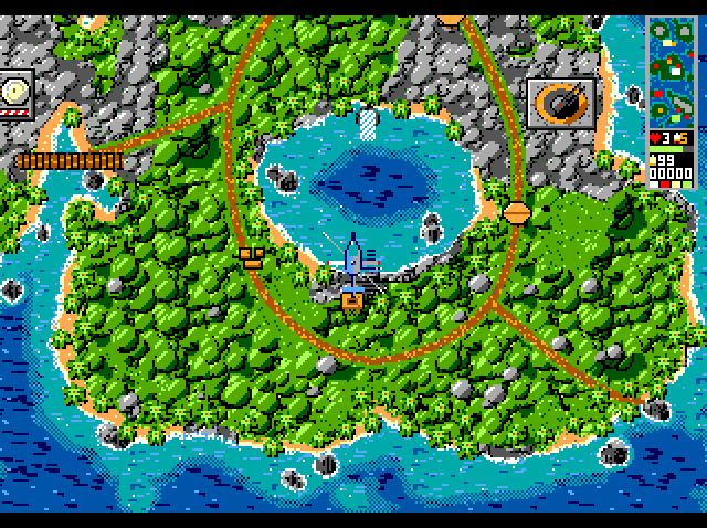 Rotor Strike on the CoCo 3: Level 1: Islands
